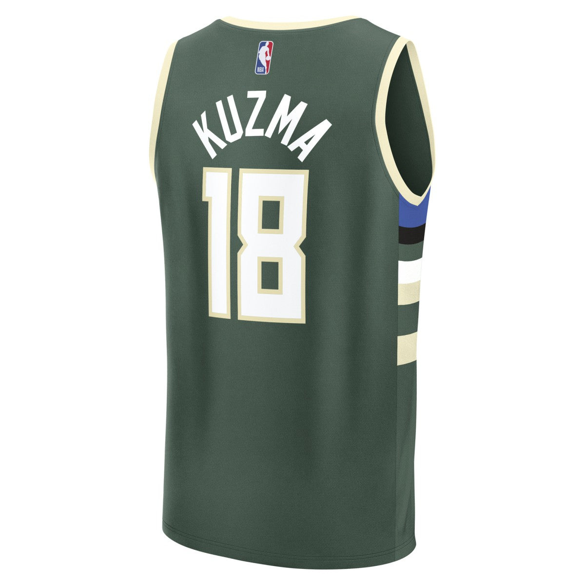 Kyle Kuzma Milwaukee Bucks Fast Break Replica Player Jersey - Icon Edition - Hunter Green discount