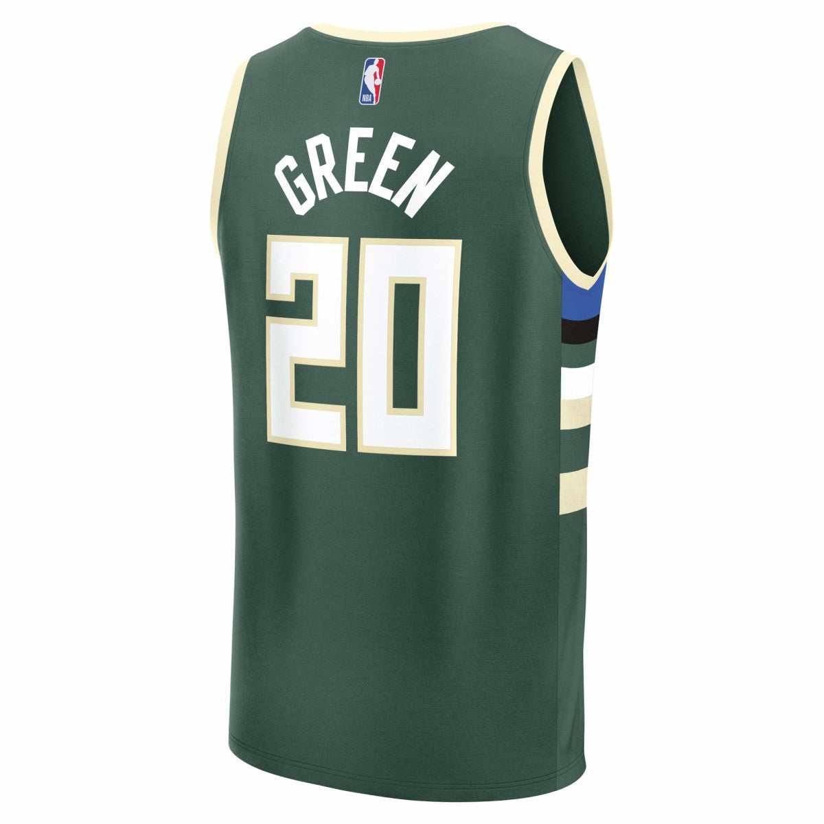 A.J. Green Milwaukee Bucks Fast Break Replica Player Jersey - Icon Edition - Hunter Green shop