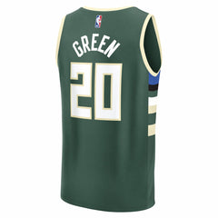 A.J. Green Milwaukee Bucks Fast Break Replica Player Jersey - Icon Edition - Hunter Green shop