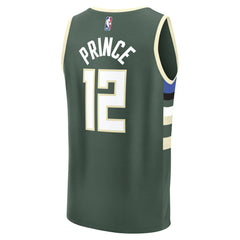 Taurean Prince Milwaukee Bucks Fast Break Replica Player Jersey - Icon Edition - Hunter Green online