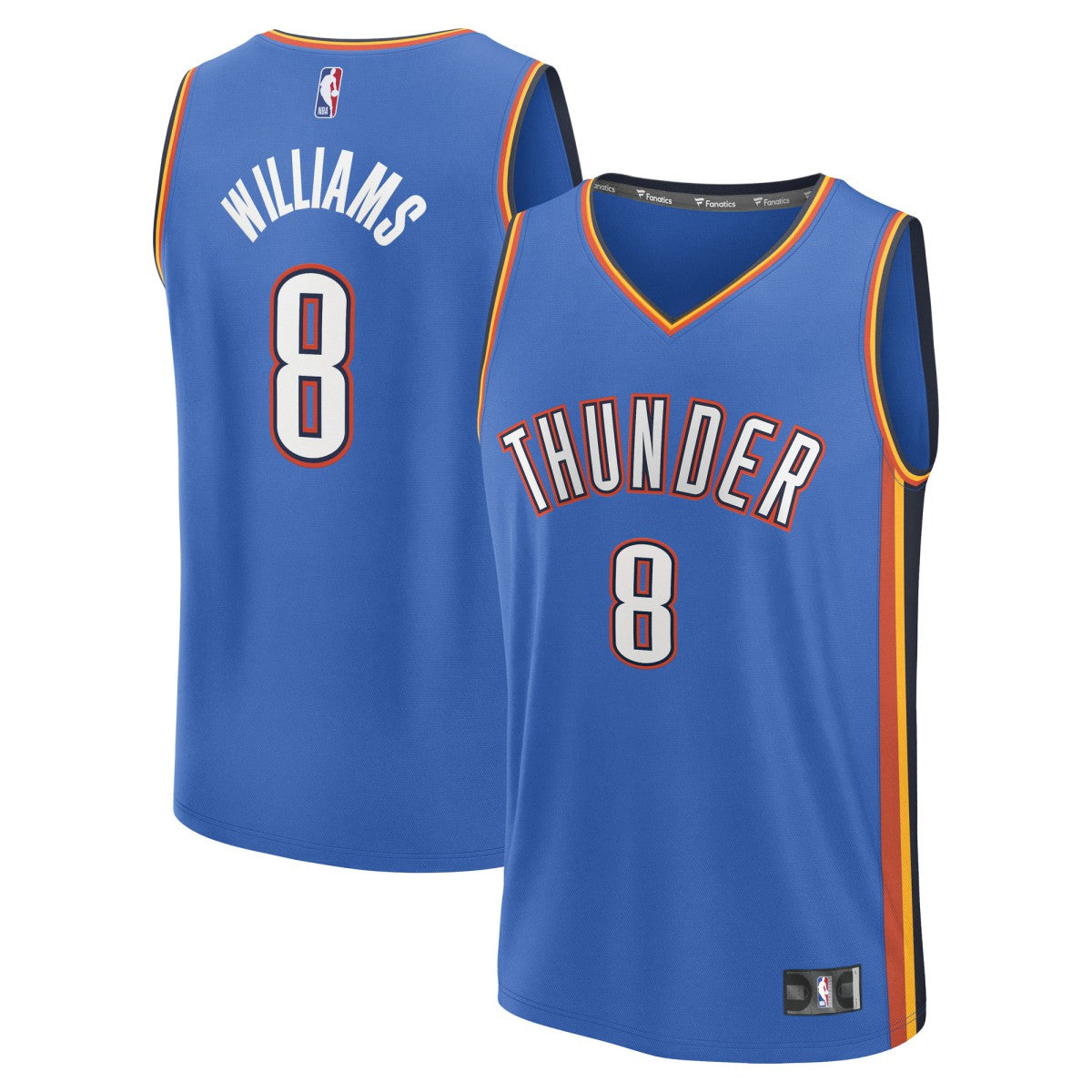 Jalen Williams Oklahoma City Thunder Fast Break Replica Player Jersey - Icon Edition - Blue outlet