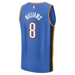 Jalen Williams Oklahoma City Thunder Fast Break Replica Player Jersey - Icon Edition - Blue outlet