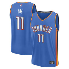 Isaiah Joe Oklahoma City Thunder Fast Break Replica Player Jersey - Icon Edition - Blue on sale