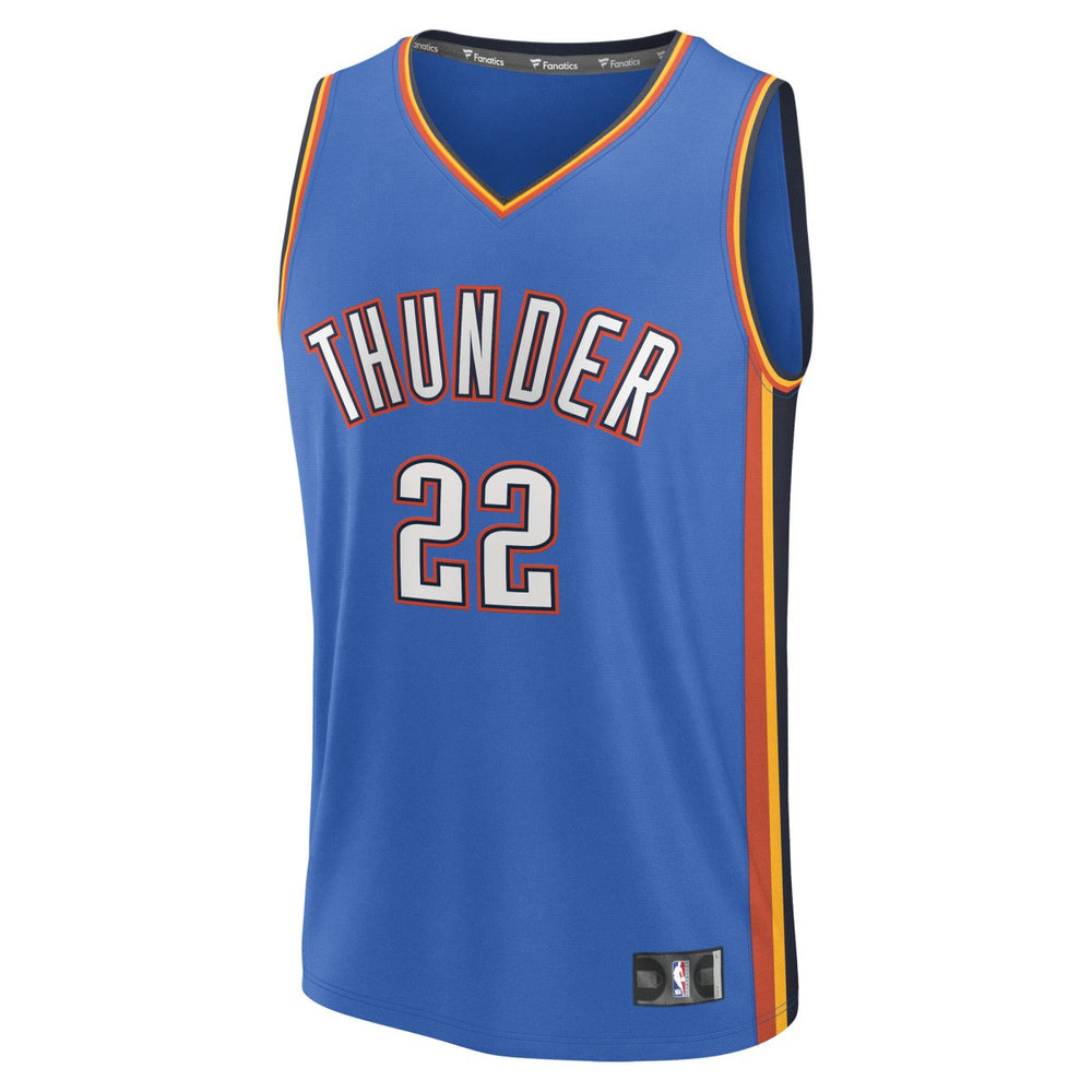 Cason Wallace Oklahoma City Thunder Fast Break Replica Player Jersey - Icon Edition - Blue online