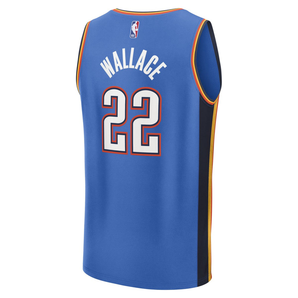 Cason Wallace Oklahoma City Thunder Fast Break Replica Player Jersey - Icon Edition - Blue online