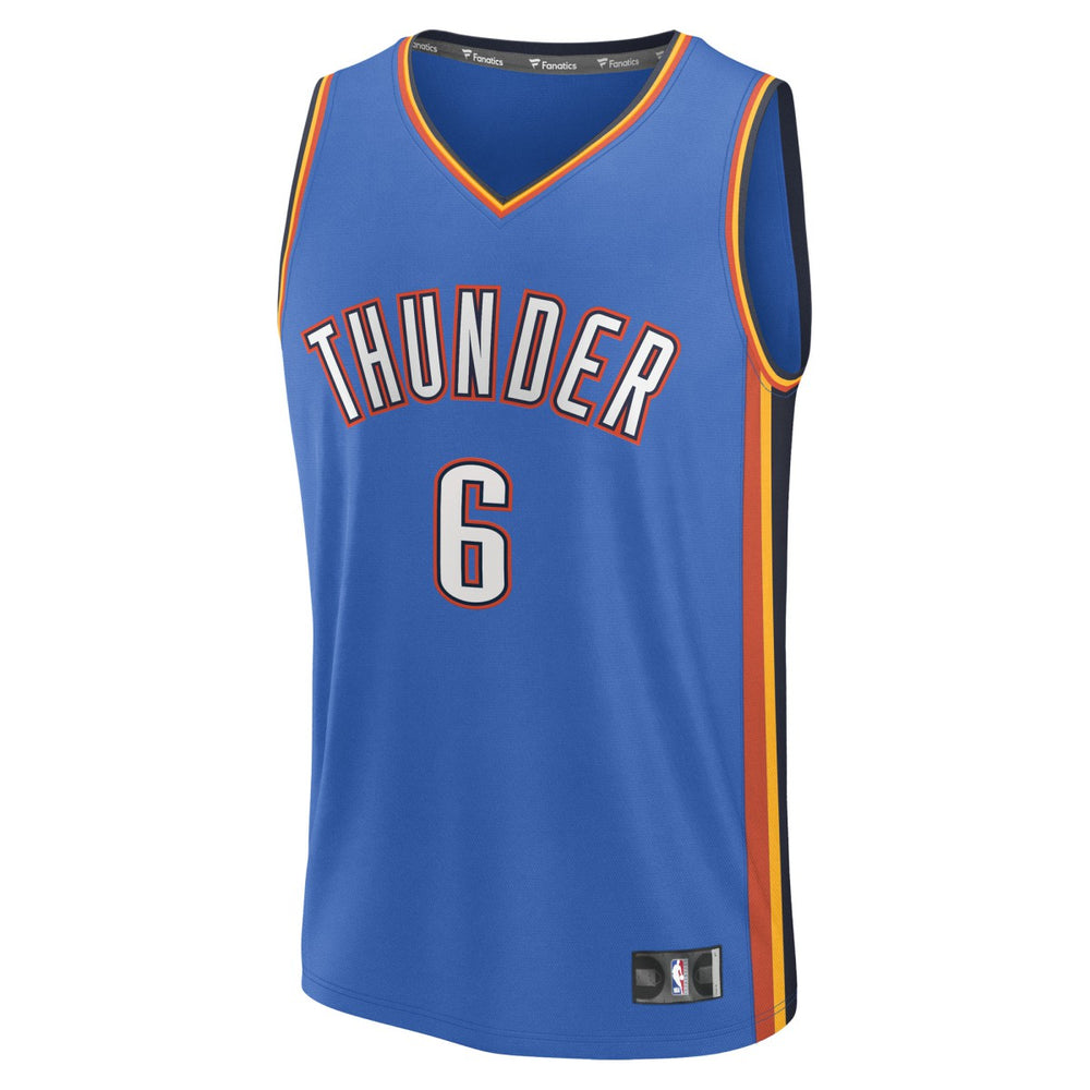 Jaylin Williams Oklahoma City Thunder Fast Break Replica Player Jersey - Icon Edition - Blue sale