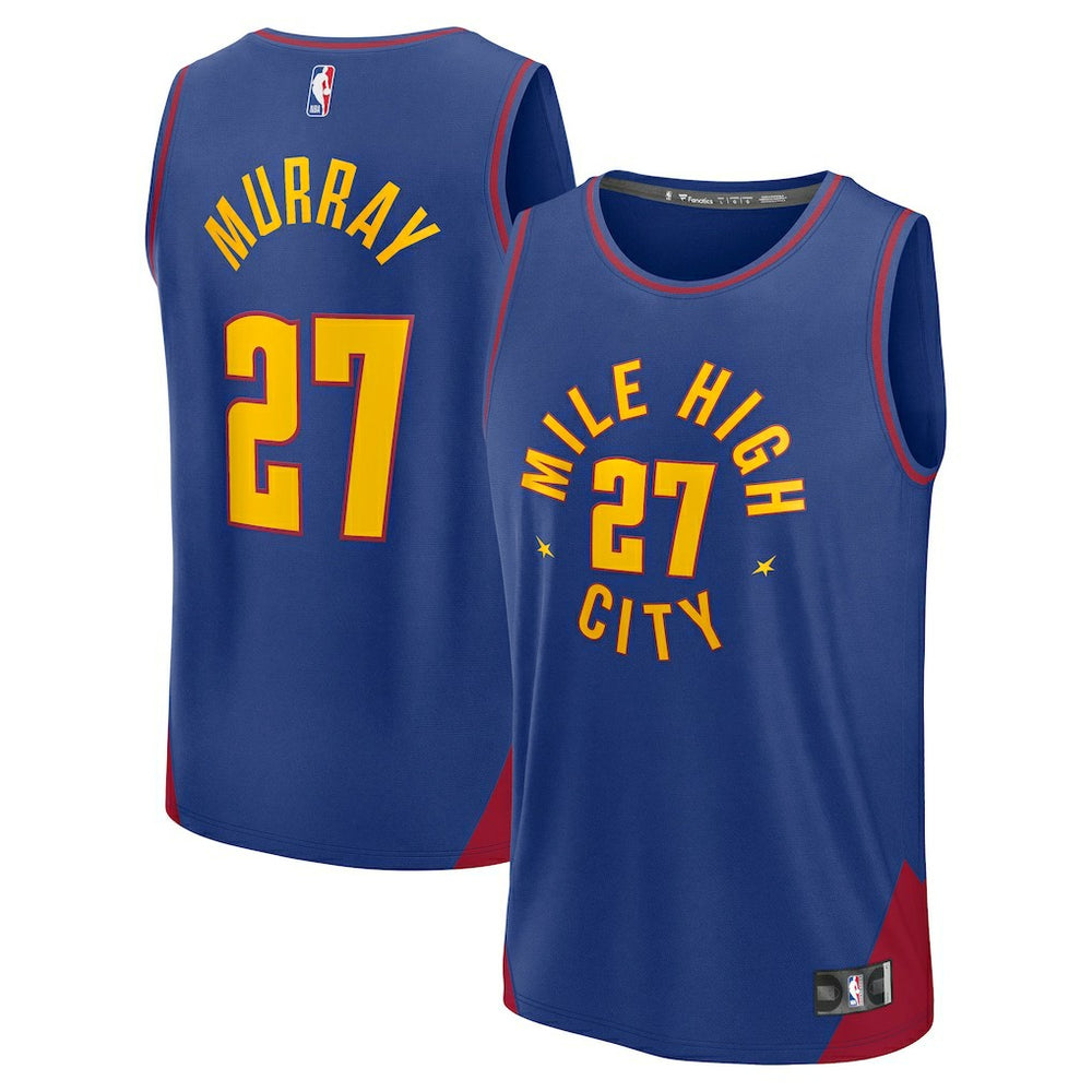 Jamal Murray Denver Nuggets Fast Break Replica Player Jersey sale - Statement Editi- Blue on sale