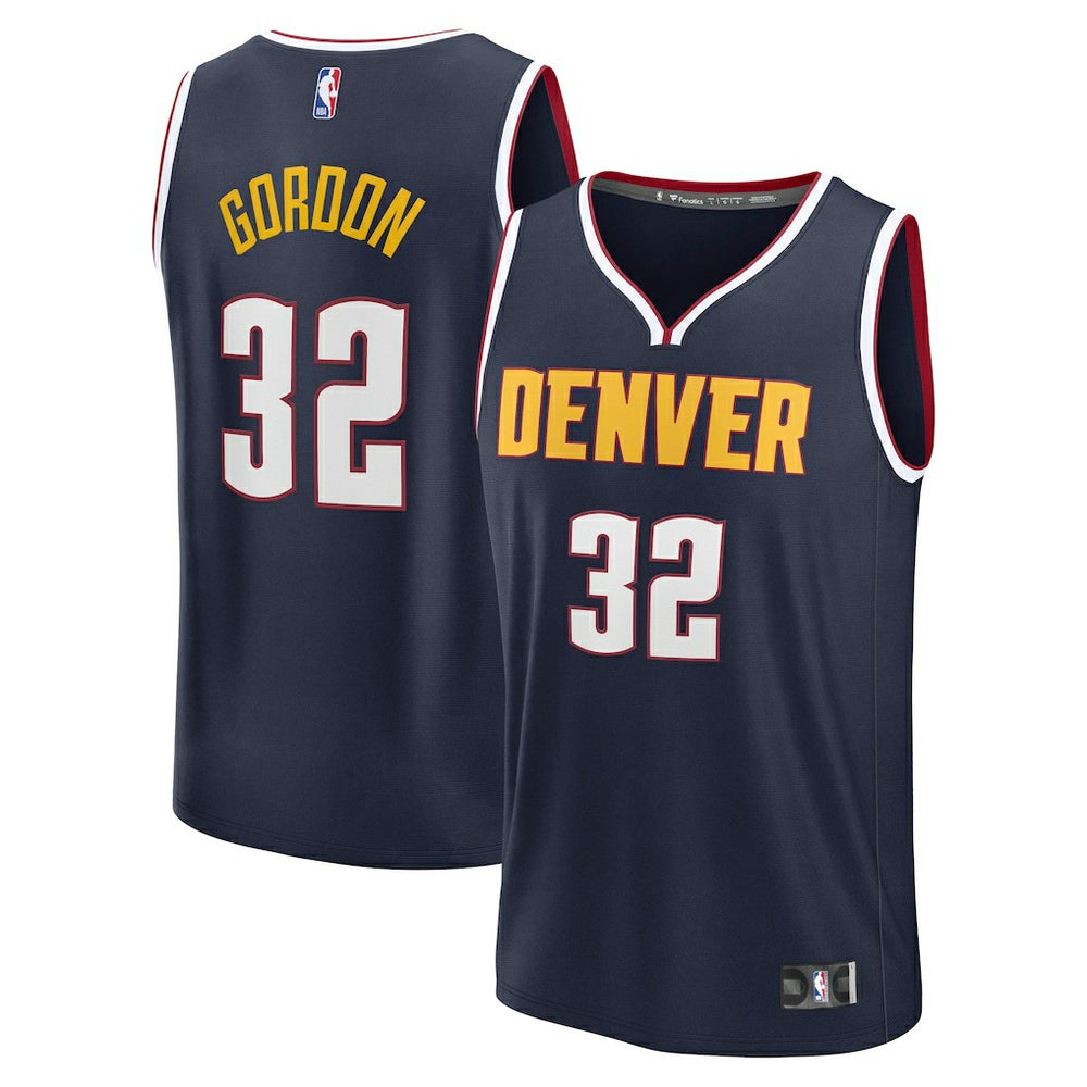 Aaron Gordon Denver Nuggets Fast Break Replica Player Jersey sale - Icon Editi- Navy discount