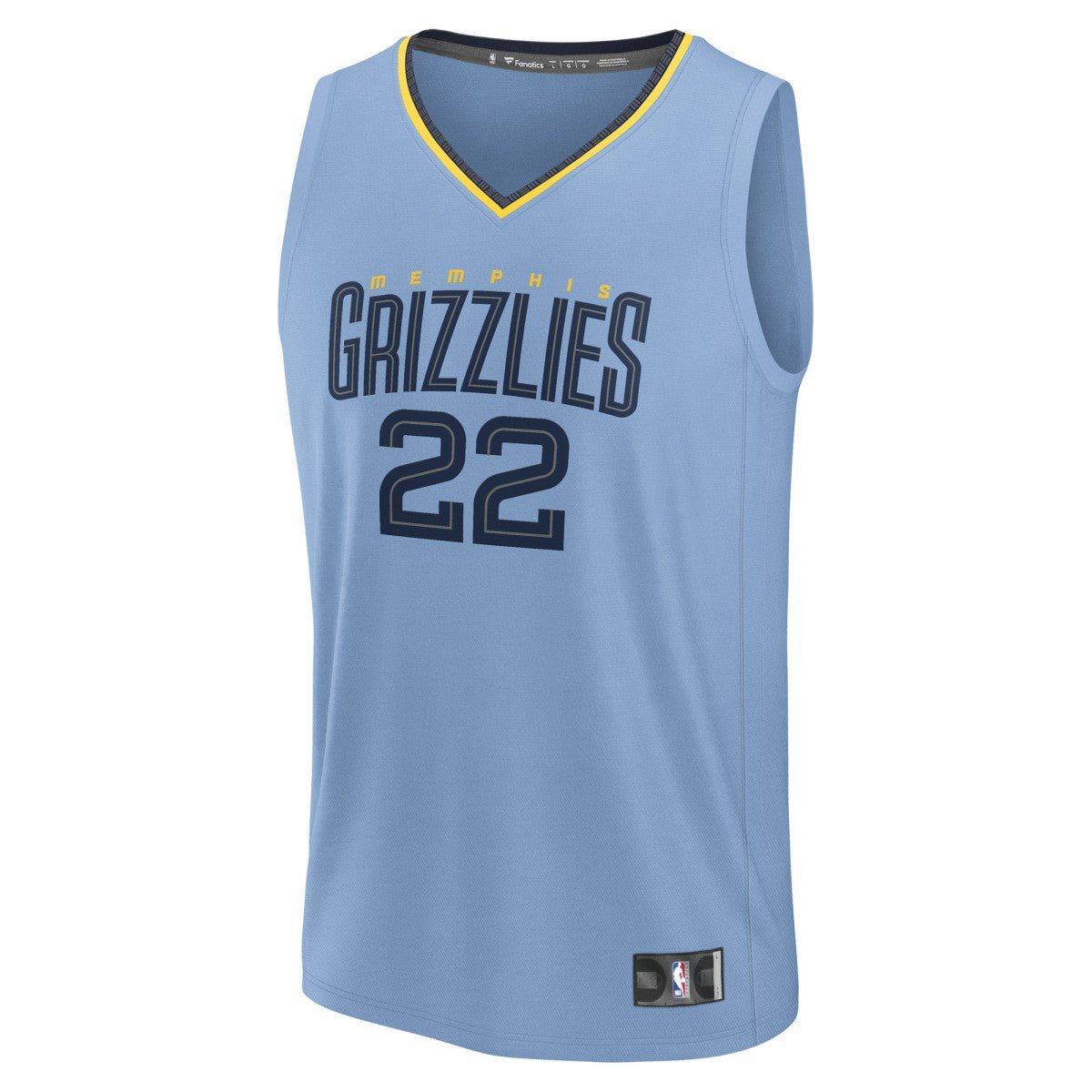 Desmond Bane Memphis Grizzlies Fast Break Replica Player Jersey - Statement Edition - Light Blue shop