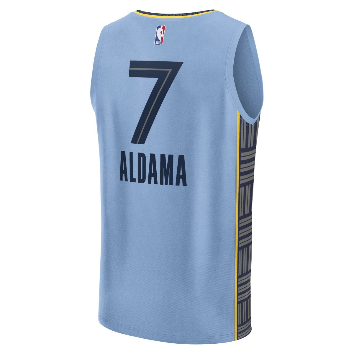 Santi Aldama Memphis Grizzlies Fast Break Replica Player Jersey - Statement Edition - Light Blue cheap