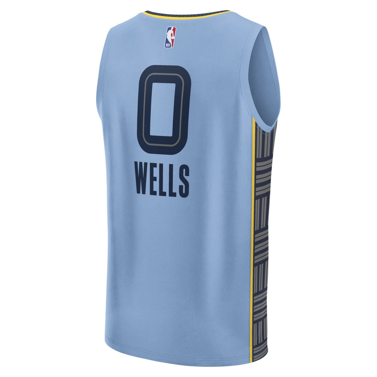 Jaylen Wells Memphis Grizzlies Fast Break Replica Player Jersey - Statement Edition - Light Blue discount