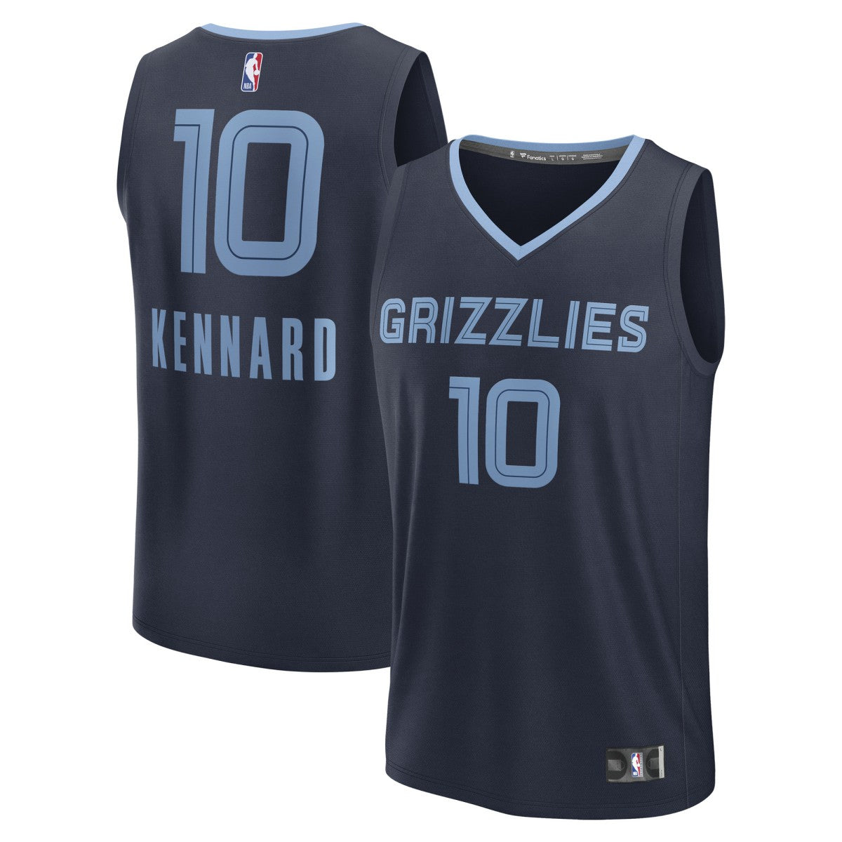 Luke Kennard Memphis Grizzlies Fast Break Replica Player Jersey - Icon Edition - Navy on sale