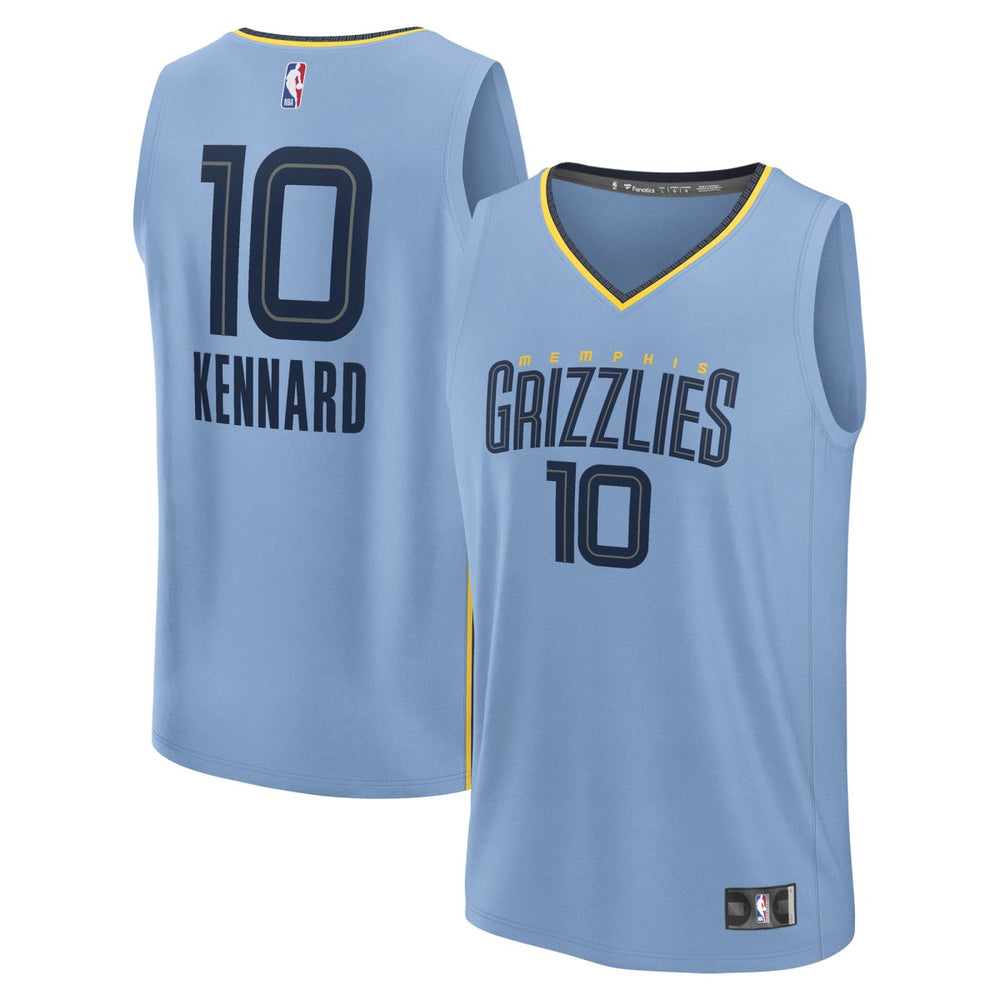Luke Kennard Memphis Grizzlies Fast Break Replica Player Jersey - Statement Edition - Light Blue online