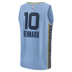 Luke Kennard Memphis Grizzlies Fast Break Replica Player Jersey - Statement Edition - Light Blue online