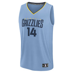 Zach Edey Memphis Grizzlies Fast Break Replica Player Jersey - Statement Edition - Light Blue outlet