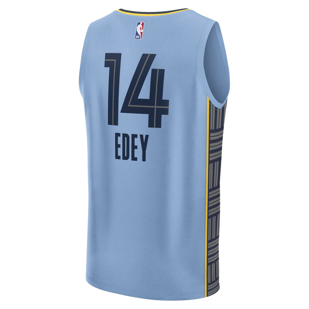 Zach Edey Memphis Grizzlies Fast Break Replica Player Jersey - Statement Edition - Light Blue outlet
