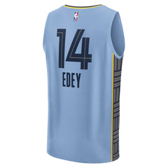 Zach Edey Memphis Grizzlies Fast Break Replica Player Jersey - Statement Edition - Light Blue outlet