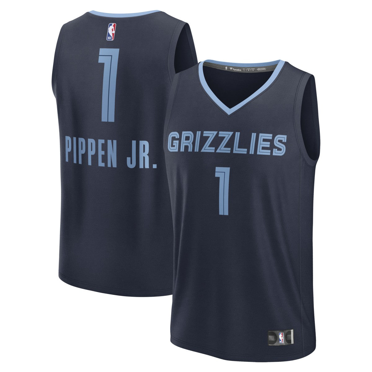 Scotty Pippen Jr. Memphis Grizzlies Fast Break Replica Player Jersey - Icon Edition - Navy shop