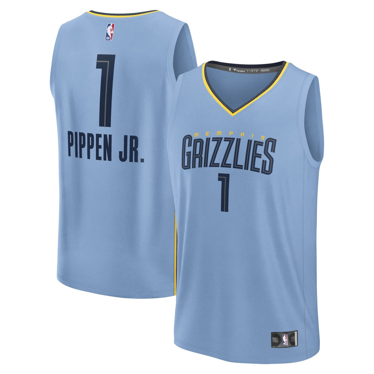 Scotty Pippen Jr. Memphis Grizzlies Fast Break Replica Player Jersey - Statement Edition - Light Blue sale