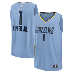 Scotty Pippen Jr. Memphis Grizzlies Fast Break Replica Player Jersey - Statement Edition - Light Blue sale