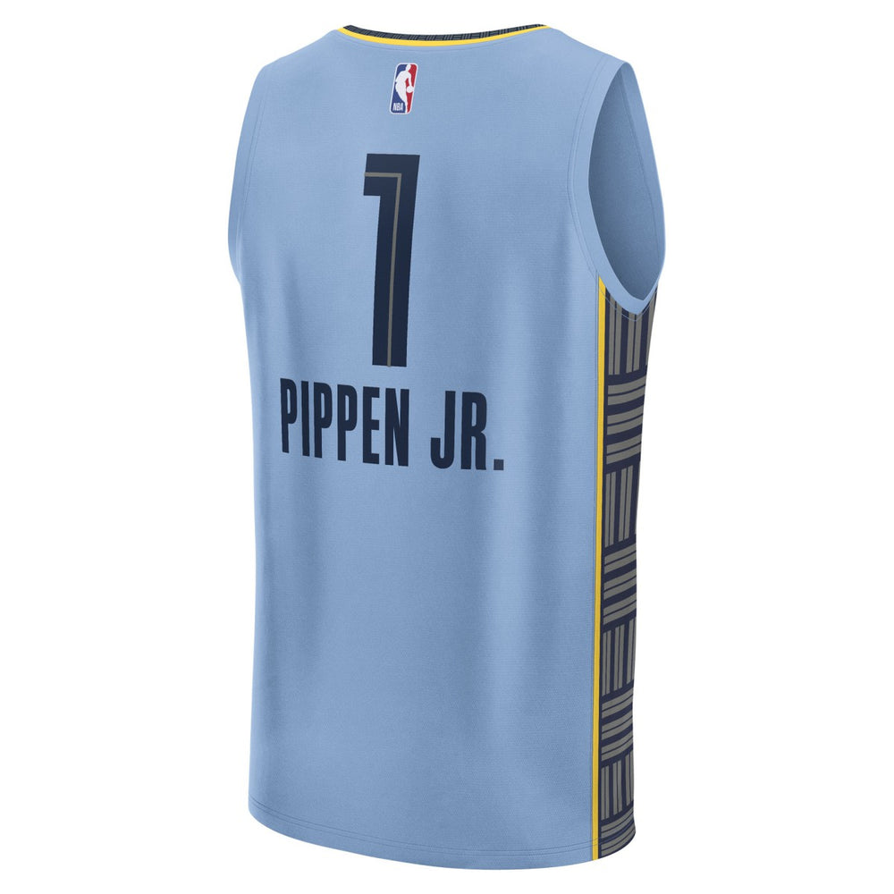 Scotty Pippen Jr. Memphis Grizzlies Fast Break Replica Player Jersey - Statement Edition - Light Blue sale