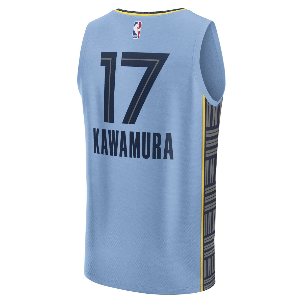 Yuki Kawamura Memphis Grizzlies Fast Break Replica Player Jersey - Statement Edition - Light Blue online