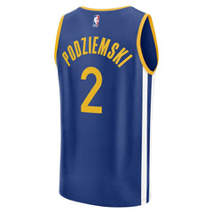 Brandin Podziemski Golden State Warriors Fast Break Replica Player Jersey sale - Icon Editi- Royal shop
