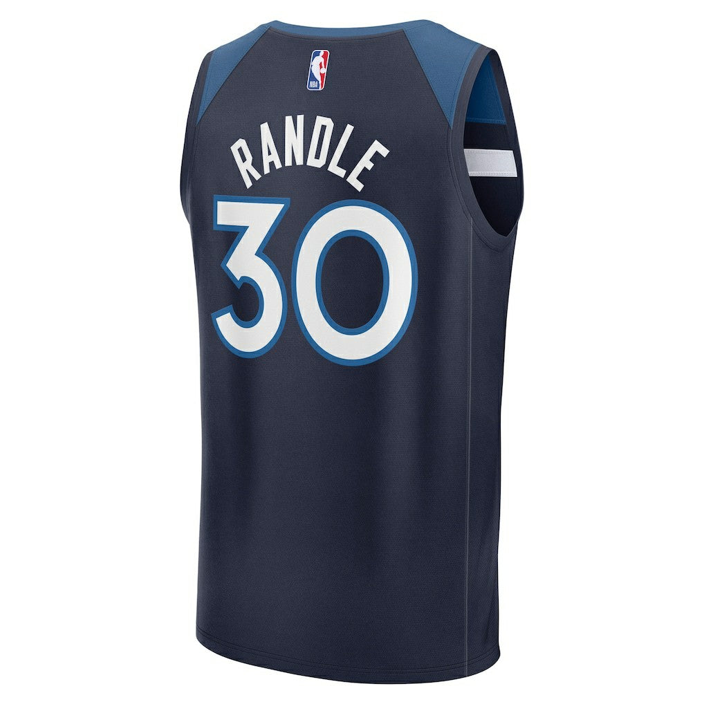 Julius Randle Minnesota Timberwolves Fast Break Replica Player Jersey - Icon Edition - Navy discount