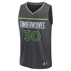 Julius Randle Minnesota Timberwolves Fast Break Replica Player Jersey - Statement Edition - Charcoal online
