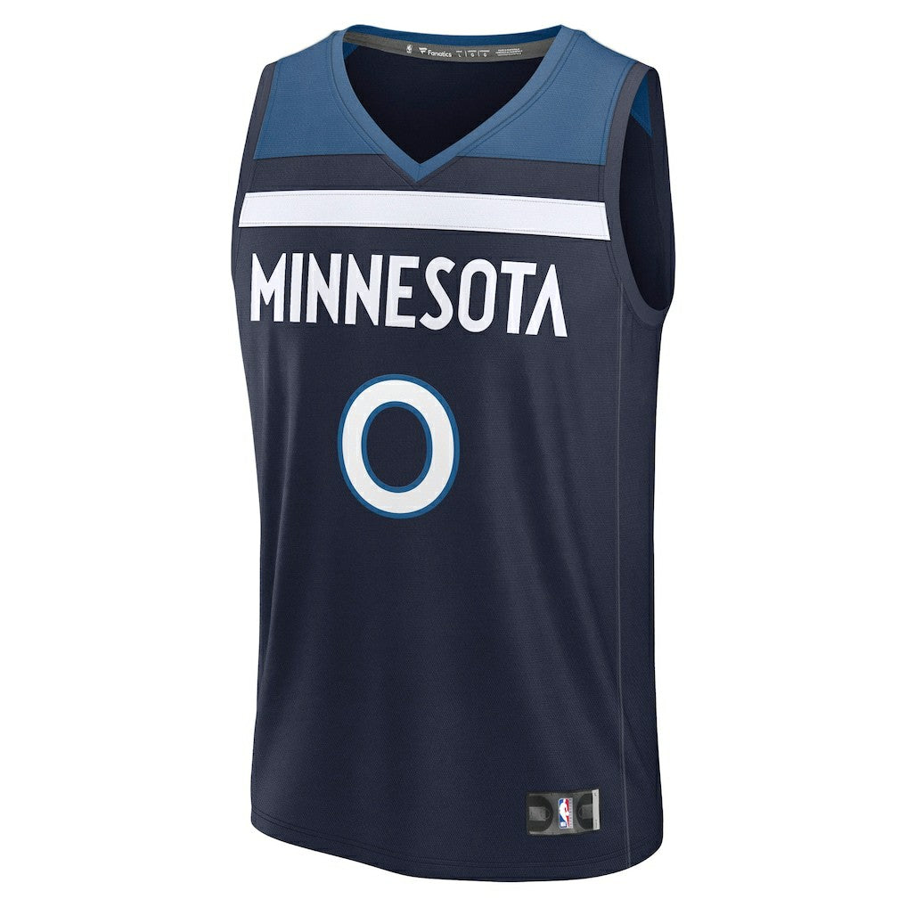 Donte DiVincenzo Minnesota Timberwolves Fast Break Replica Player Jersey - Icon Edition - Navy sale