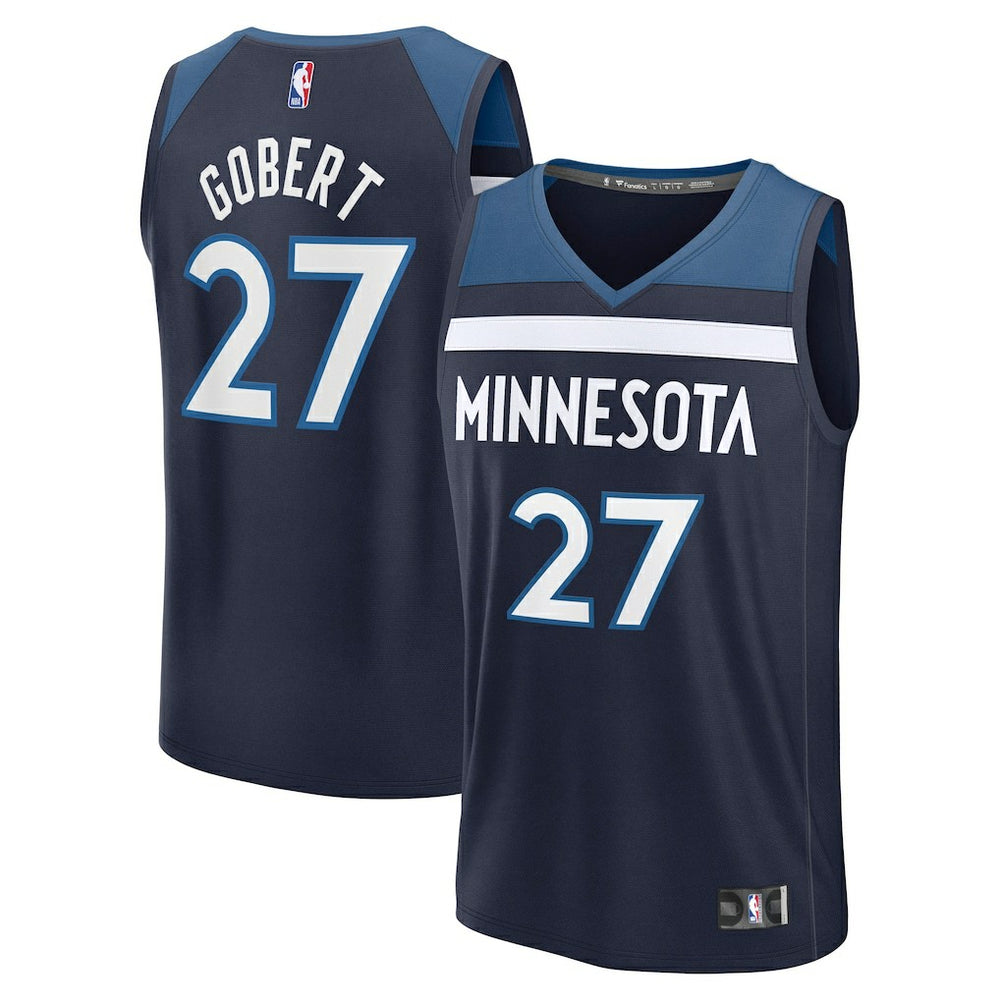 Rudy Gobert Minnesota Timberwolves Fast Break Replica Player Jersey - Icon Edition - Navy cheap