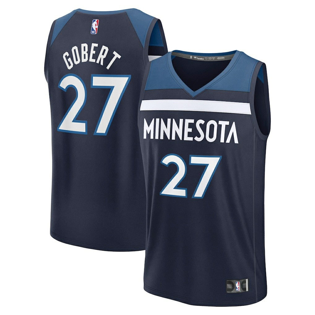 Rudy Gobert Minnesota Timberwolves Fast Break Replica Player Jersey - Icon Edition - Navy cheap