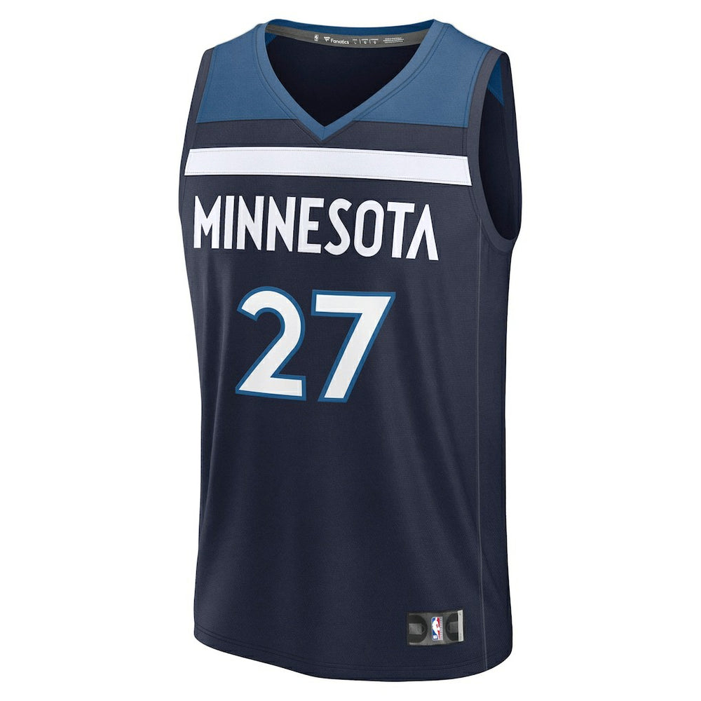 Rudy Gobert Minnesota Timberwolves Fast Break Replica Player Jersey - Icon Edition - Navy cheap