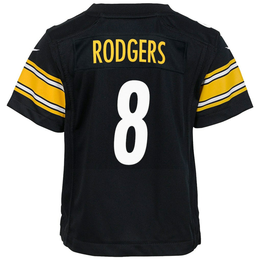 Aaron Rodgers Pittsburgh Steelers Youth Game Jersey - Black cheap