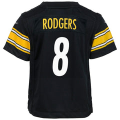 Aaron Rodgers Pittsburgh Steelers Youth Game Jersey - Black cheap