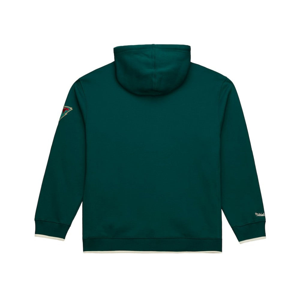 Minnesota Wild Mitchell & Ness Team Legacy Hoodie - Green Hoodies
