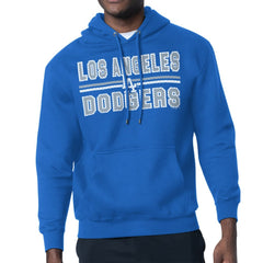Los Angeles Dodgers Starter Team Mesh Print Graphic Pullover Hoodie Royal