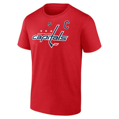 Alexander Ovechkin Washington Capitals NHL All-Time Leading Goal Scorer Name & Number T-Shirt - Red T-shirts