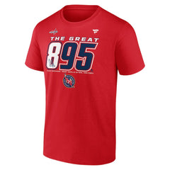 Alexander Ovechkin Washington Capitals NHL All-Time Leading Goal Scorer 895 T-Shirt - Red T-shirts