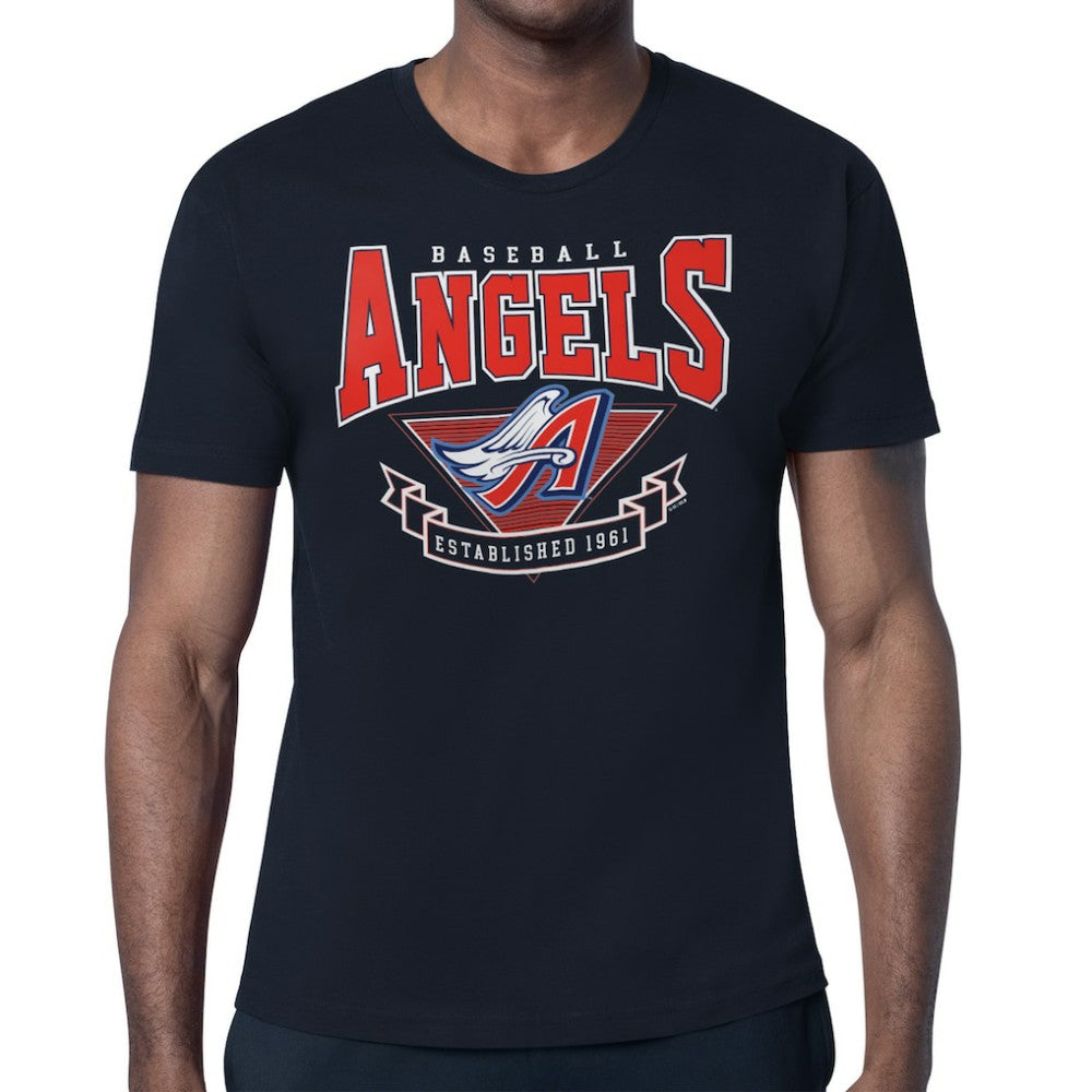 Los Angeles Angels Starter ‘80s Inspired T-Shirt Navy
