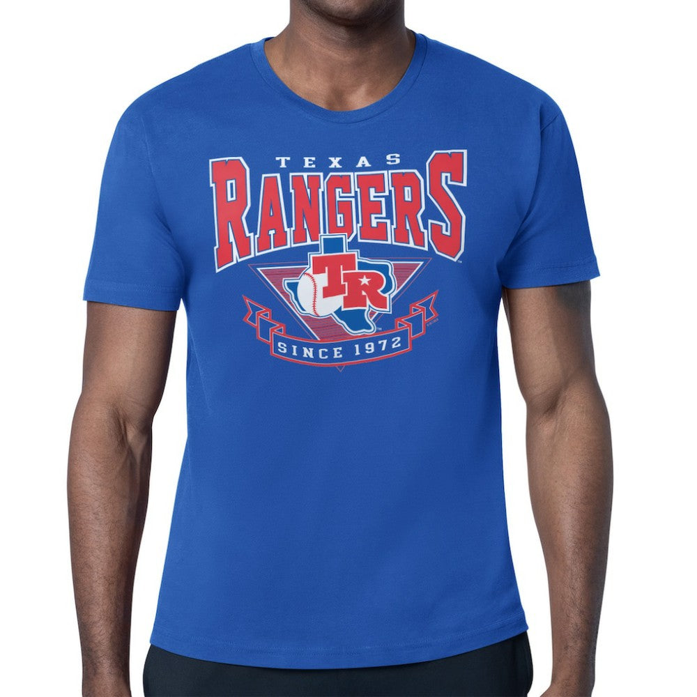 Texas Rangers Starter ‘80s Inspired T-Shirt Royal