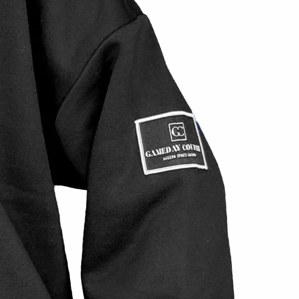 Cincinnati Bengals Gameday Couture Women's Oversized Players Only Black Label Pullover Sweatshirt - Black discount