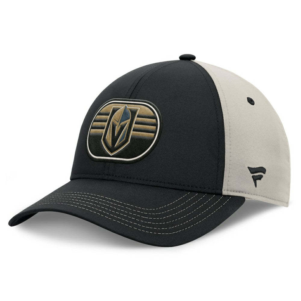 Vegas Golden Knights Fanatics 2025 Stanley Cup Playoffs Locker Room Trucker Adjustable Hat - Black/Gray Hats