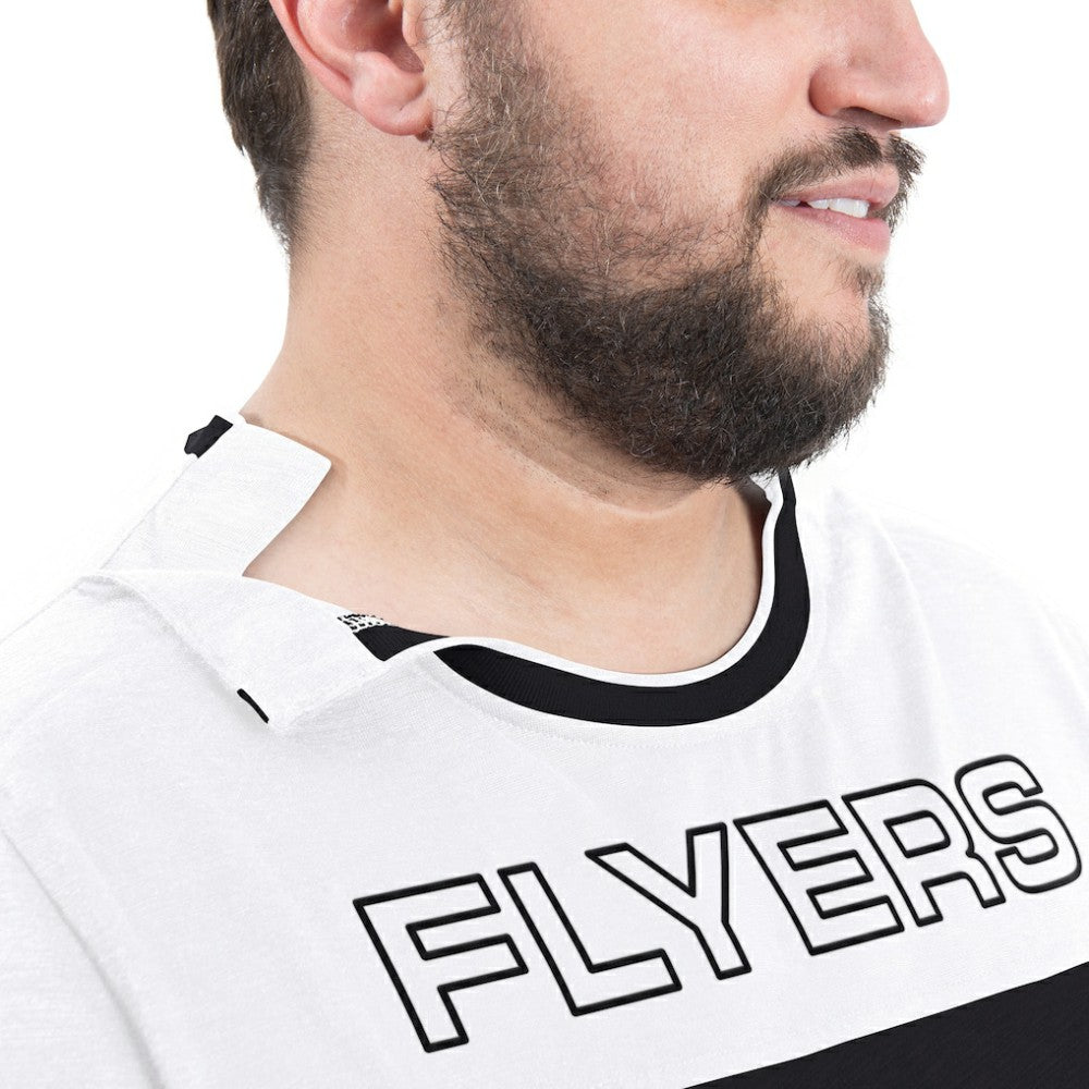 Philadelphia Flyers G-III Sports by Carl Banks Adaptive Wear Outlast Durene Long-Sleeve T-Shirt - Black T-shirts