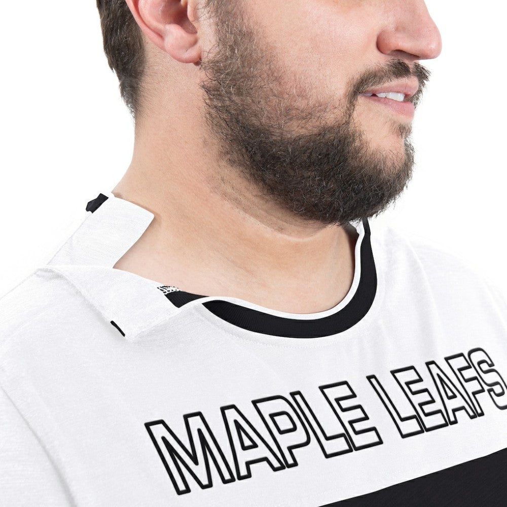 Toronto Maple Leafs G-III Sports by Carl Banks Adaptive Wear Outlast Durene Long-Sleeve T-Shirt - Black T-shirts