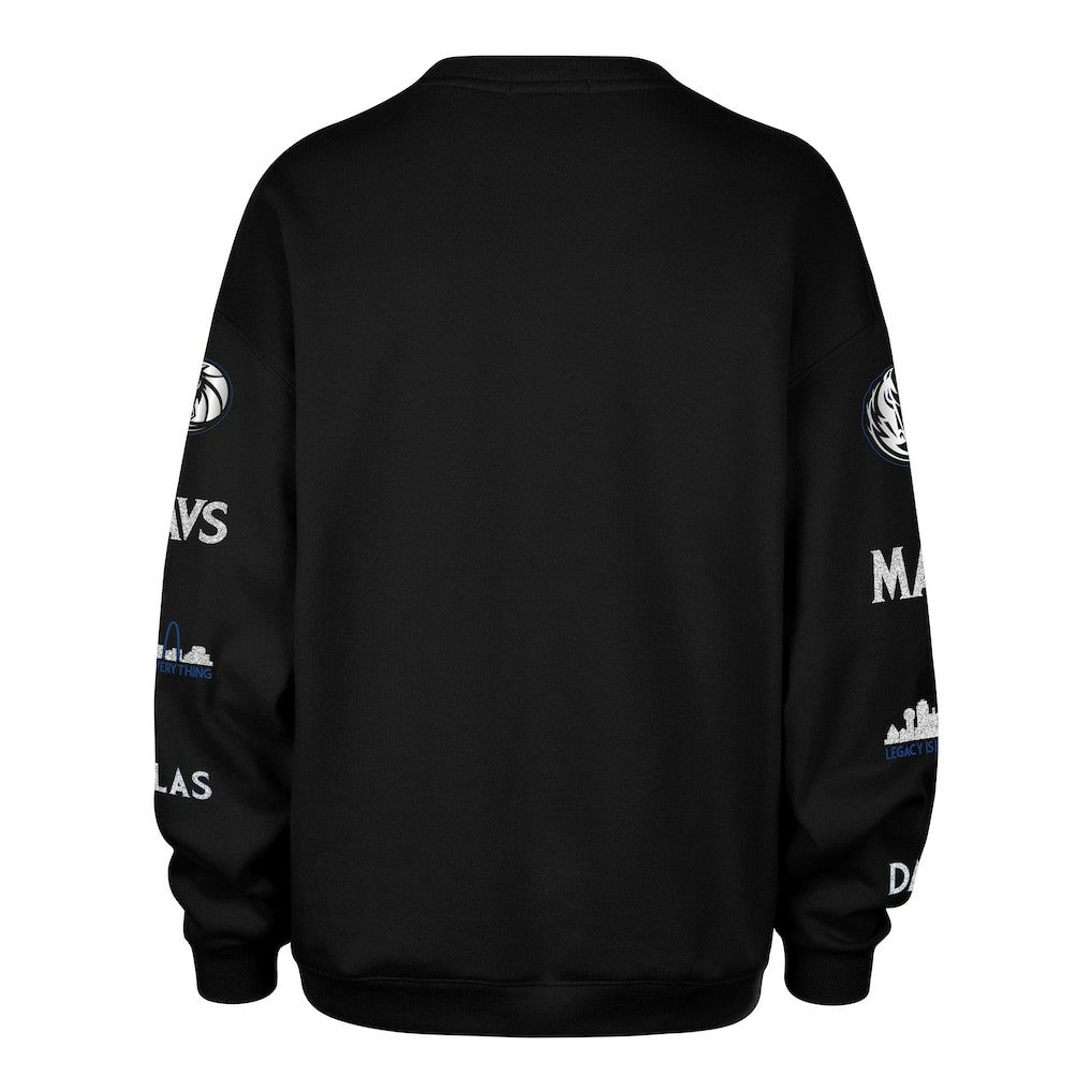 Dallas Mavericks '47 Women's 2025/26 City Edition Go Big Oversized Sweatshirt sale - Black online