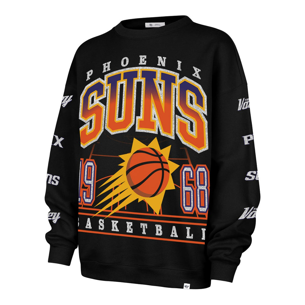 Phoenix Suns '47 Women's 2025/26 City Edition Go Big Oversized Sweatshirt - Black on sale