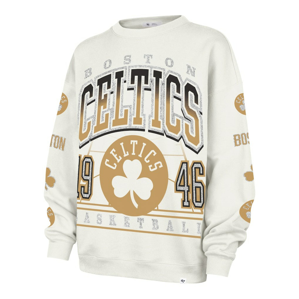 Boston Celtics '47 Women's 2025/26 City Edition Go Big Oversized Sweatshirt - Natural online