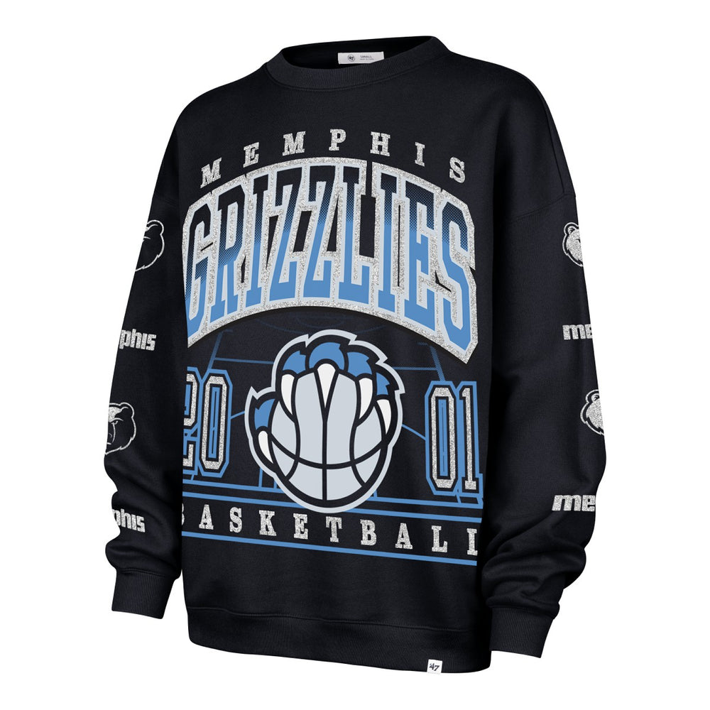 Memphis Grizzlies '47 Women's 2025/26 City Edition Go Big Oversized Sweatshirt - Navy cheap