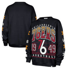 Philadelphia 76ers '47 Women's 2025/26 City Edition Go Big Oversized Sweatshirt - Navy for sale
